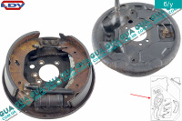 Колодки тормозные задние / защита тормозного диска правая ( тормозной механизм ) LDV / ЛДВ MAXUS 2005- 2.5CDI (2499 куб.см.)