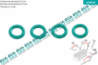 Ущільнювальне гумове кільце трубки звороти форсунки (сальник, манжет, прокладка) 1шт Skoda / ШКОДА YETI 2009- 1.6TDI (1598 куб. см.)