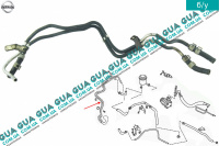 Шланг / патрубок гидроусилителя руля ( трубка низкого давления ГУРа ) Nissan / НИССАН ALMERA N16 / АЛЬМЭРА Н16 1.5DCI (1461 куб.см.)