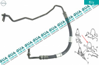 Шланг / патрубок гидроусилителя руля ( трубка высокого давления ГУР ) Opel / ОПЕЛЬ VECTRA C / ВЕКТРА С 2.0 DTI ( 1995 куб. см. )