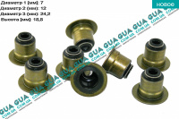 Сальник / уплотнительное кольцо клапана ( впуск / выпуск ) Fiat / ФИАТ DUCATO 250 2006- / ДУКАТО 250 2.2HDI (2198 куб.см.)