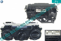Блок управління пічкою з кондиціонером (перемикач, регулятор обігрівача) VW / ВОЛЬКС ВАГЕН CADDY III 2004- / КАДДІ 3 04- 2.0TDI 16V (1968 куб.см.)