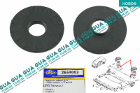 Опорна подушка задньої пружини нижня (проставка/прокладка) 1 шт Opel / ОПЕЛЬ VIVARO 2000-2014 / ВІВАРО 00-14 2.0 v16 (1998 куб.см.)