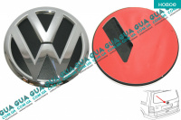 Емблема задніх дверей ( логотип / значок d 130 мм ) VW / ВОЛЬКС ВАГЕН TRANSPORTER VI 2015- / ТРАНСПОРТЕР 2.0TDI (1968 куб.см.)
