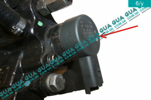 Клапан, система впрыска / Редукционный клапан ТНВД Common Rail Fiat / ФИАТ DUCATO 244 2002-2006 / ДУКАТО 244 2.0JTD (1997 куб.см.)