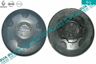 Колпак колесный R16 ( крышка диска ) Renault / РЕНО TRAFIC 2000-2006 / ТРАФІК 00-06 2.0 V16 (1998 куб.см.)