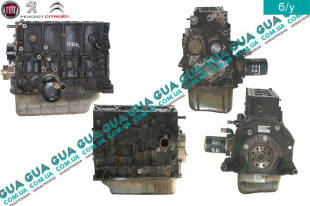 Блок цилиндров ( низ мотора / двигатель / пенек ) Fiat / ФІАТ SCUDO 220 2004-2006 / СКУДО 220 04-06 1.9D (1868 куб.см.)