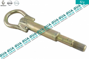Крюк буксировочный ( серьга ) ( M16 ) Opel / ОПЕЛЬ VIVARO 2000-2014 / ВІВАРО 00-14 1.9DCI (1870 куб.см.)