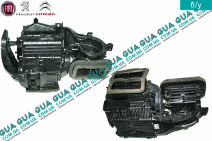 Корпус печки с кондиционером  Fiat / ФІАТ DUCATO 250 2006- / ДУКАТО 250 2.2HDI (2198 куб.см.)
