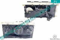 Блок управління пічкою з кондиціонером (перемикач, регулятор обігрівача) + АС Mercedes / МЕРСЕДЕС A-CLASS 1997-2012 / А-КЛАС A140 (1397 куб.см.)