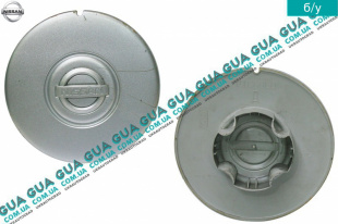 Колпак колесный R14 ( крышка диска ) Nissan / НІССАН KUBISTAR 1997-2008 / КУБІСТАР 97-08 1.5DCI (1461 куб.см.)
