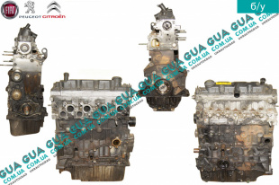 Двигатель RHV ( мотор без навесного оборудования ) Citroen / СІТРОЕН JUMPER 1994-2002 / ДЖАМПЕР 1 2.0HDI (1997куб.см.)