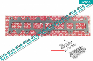 Прокладка выпускного коллектора Iveco / ІВЕКО DAILY IV 2006-2011 / ДЕЙЛІ Е4 06- 3.0HPT (2998 куб.см.)