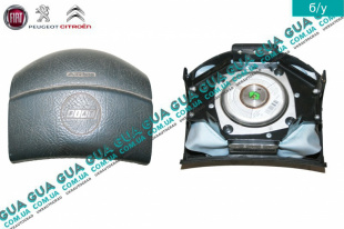 Подушка безопасности AirBag  ( руль ) Fiat / ФИАТ DUCATO 230 1994-2002 / ДУКАТО 230 1.9TD (1905 куб.см.)
