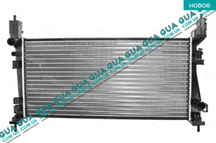 Радиатор охлаждения ( основной ) ( без AC ) Citroen / СІТРОЕН NEMO 2008- / НЕМО 1.4HDI (1398 куб.см.)