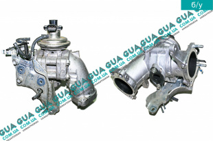 Клапан возврата ОГ / Клапан рециркуляции выхлопных газов / Клапан EGR / ЕГР Toyota / ТОЙОТА HILUX II 2001-2006  3.0D-4D (2982 куб.см.)