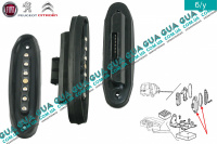 Контакт электрический боковой сдвижной двери ( проводка концевика центрального замка / контактная группа ) Fiat / ФИАТ SCUDO 220 1995-2004 / СКУДО 220 95-04 2.0 (1997 куб.см)