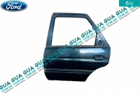 Двері задні ліві Ford / ФОРД ESCORT 1995-2002 / ЕСКОРТ 95-02 1.6 16V (1597 куб.см. )