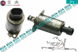Вентиль / клапан электромагнитный рулевой рейки ( датчик ) Fiat / ФИАТ DUCATO 250 2006- / ДУКАТО 250 2.0HDI (1956 куб.см)
