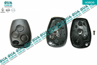 Корпус ключа зажигания на 3 кнопки ( RENAULT ) Vauxhal / ВОКСХОЛ MOVANO 2010- 2.3DCI (2299 куб.см.)