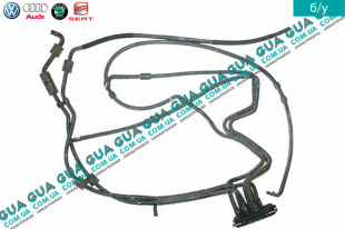 Вакуумные шланги с соединителем ( рециркуляция ОГ) (трубка) Audi / АУДІ A4 2000-2005 1.9TDI (1896 куб.см.)