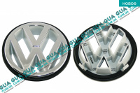 Эмблема ( логотип / значок ) на решетку D100мм VW / ВОЛЬКС ВАГЕН CADDY II 1995-2004 / КАДДИ 2 95-04 1.9SDI (1896 куб.см.)