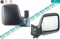 Зеркало заднего вида наружное / боковое электрическое правое Fiat / ФИАТ SCUDO 220 1995-2004 / СКУДО 220 95-04 1.9D (1905 куб.см.)