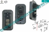 Контакт електричний боковий правих зсувних дверей ( проводка кінцевика центрального замку / контактна група ) Renault / РЕНО KANGOO 1997-2007 / КАНГУ 97-07 1.2 V16 (1149 куб.см.)