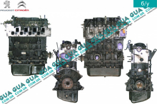 Двигатель THX (DJ5TED) ( мотор без навесного оборудования ) Citroen / СИТРОЭН JUMPER 1994-2002 / ДЖАМПЕР 1 2.5TDI (2446 куб.см.)