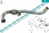 Патрубок ( трубка ) інтеркулера від турбіни до радіатора Renault / РЕНО MEGANE II / МЕГАН 2 1.5DCI (1461 куб.см.)