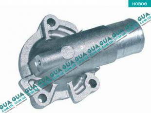 Корпус термостата / Фланец охлаждающей жидкости  ( алюминий ) Fiat / ФИАТ SCUDO 2007- / СКУДО 07- 2.0HDI (1997куб.см.)