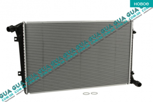 Радиатор охлаждения ( основной ) (648x399x32) Audi / АУДІ A3 2003- 1.9TDI (1896 куб.см.)
