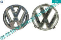 Эмблема ( логотип / значок ) на решетку D100мм VW / ВОЛЬКС ВАГЕН TRANSPORTER IV 1990-2003 / ТРАНСПОРТЕР 4 90-03 1.9TD (1896 куб.см.)