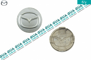 Колпак колесный декоративный ( крышка диска ) 50 мм Mazda / МАЗДА 323F 1994-1997 1.6 16V (1598 куб. см.)