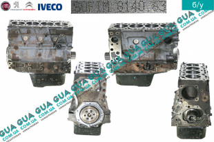 Блок цилиндров ( низ мотора / двигателя пенек ) Fiat / ФІАТ DUCATO 230 1994-2002 / ДУКАТО 230 2.8D (2800 куб.см.)