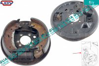 Колодки тормозные задние / защита тормозного диска левая ( тормозной механизм ) LDV / ЛДВ MAXUS 2005- 2.5CDI (2499 куб.см.)