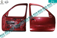 Двері передні права 03- Nissan / НІССАН KUBISTAR 1997-2008 / КУБІСТАР 97-08 1.6 (1598 куб.см)