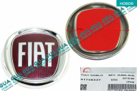 Эмблема ( логотип / значок / надпись ) "FIAT" D95 ( для задней двери ) Fiat / ФИАТ DOBLO 2000-2005 / ДОБЛО 00-05 1.9D (1910 куб.см.)