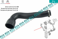 Патрубок ( трубка ) інтеркулера від турбіни до дроссельної заслінки Peugeot / ПЕЖО 307 2.0HDI (1997куб.см.)