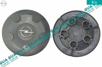 Ковпак колісний R16 (кришка диска) Opel / ОПЕЛЬ VIVARO 2000-2014 / ВІВАРО 00-14 1.9DCI (1870 куб.см.)
