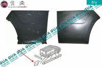 Молдинг / декоративна накладка (листя) кузова права за задньою аркою Citroen / СІТРОЕН JUMPER III 2006- / ДЖАМПЕР 3 2.2HDI (2198 куб.см.)
