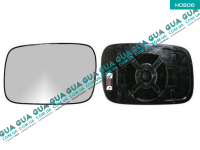 Вкладыш зеркала заднего вида левый с подогревом B3 (плоск.) VW / ВОЛЬКС ВАГЕН PASSAT 1991-1997 / ПАССАТ 91-97 2.9 VR6 (2861 куб.см.)
