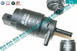 Водяной насос, система очистки окон ( моторчик бачка стеклоомывателя ) Skoda / ШКОДА OCTAVIA 1996- 1.4 16V (1390 куб.см.)