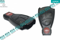 Корпус ключа запалювання на 4 кнопки (РИБКА) Mercedes / МЕРСЕДЕС CLK-CLASS 1997-2010 / СЛК-КЛАС 320 (3199 куб.см.)
