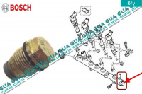 Клапан обмеження тиску (Вибуховий клапан паливної рейки механічний) Renault / РЕНО MASTER I 1998-2003 / МАСТЕР 1 98-03 1.9DCI (1870 куб.см.)