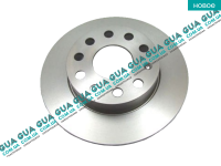 Тормозной диск задный ( 260x12 мм )( 2 шт ) VW / ВОЛЬКС ВАГЕН GOLF V 2003- / ГОЛЬФ 5 03- 1.6 (1595 куб.см.)