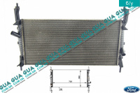 Радіатор охолодження (основний) Ford / ФОРД TRANSIT 2006- / ТРАНЗИТ 06- 2.4TDCI (2402 куб.см)