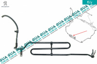 Трубка гідропідсилювача керма ( радіатор охолодження ГПРу ) Peugeot / ПЕЖО 407 1.4HDI (1398 куб.см.)