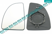 Вкладиш дзеркала заднього виду лівий з підігрівом Peugeot / ПЕЖО BOXER II 2002-2006 / БОКСЕР 2 02-06 2.0HDI (1997куб.см.)