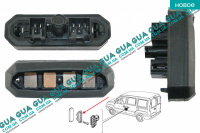Контакт электрический боковой сдвижной двери ( проводка концевика центрального замка / контактная группа )	 Fiat / ФИАТ DOBLO 2009- / ДОБЛО 2009- 1.3MJTD (1248 куб.см.)